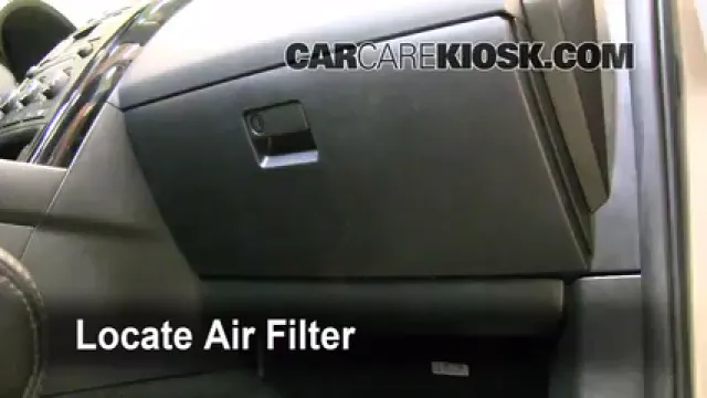 2009 Mazda CX-9 Touring 3.7L V6 Air Filter (Cabin) Replace